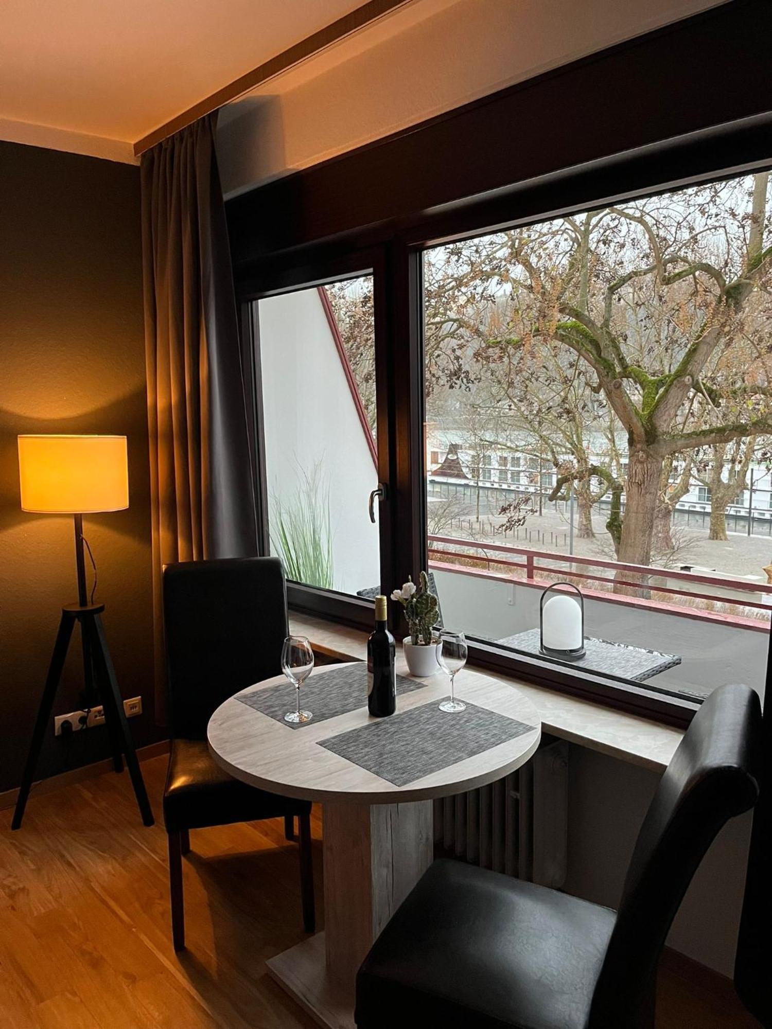 קובלנץ Rheinpanorama Suite Mit Balkon מראה חיצוני תמונה